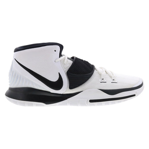 Nike Kyrie 6 TB Promo CW4142-101 Mens White Canvas Athletic Basketball Shoes