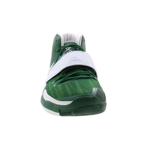 Nike Kyrie 6 TB Promo CW4142-302 Mens Green Leather Athletic Basketball Shoes