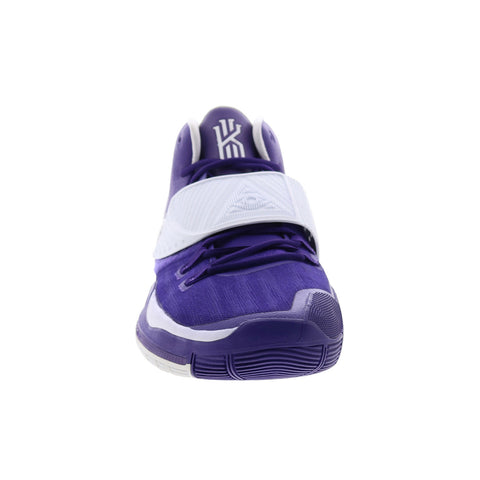 Nike Kyrie 6 TB Promo CW4142-500 Mens Purple Canvas Athletic Basketball Shoes