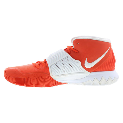 Nike Kyrie 6 TB Promo CW4142-802 Mens Orange Leather Athletic Basketball Shoes