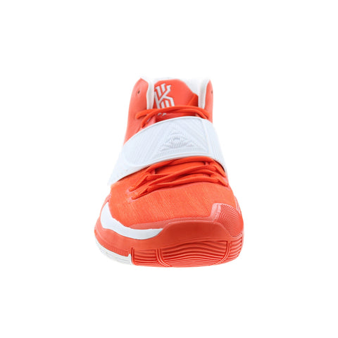 Nike Kyrie 6 TB Promo CW4142-802 Mens Orange Leather Athletic Basketball Shoes