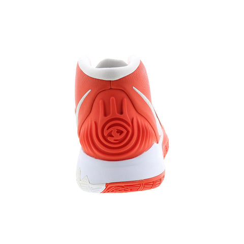 Nike Kyrie 6 TB Promo CW4142-802 Mens Orange Leather Athletic Basketball Shoes