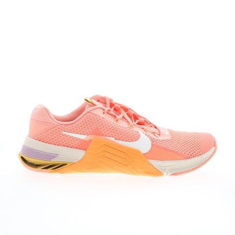 Nike Metcon 7 CZ8280-600 Womens Orange Mesh Athletic Cross Training Shoes