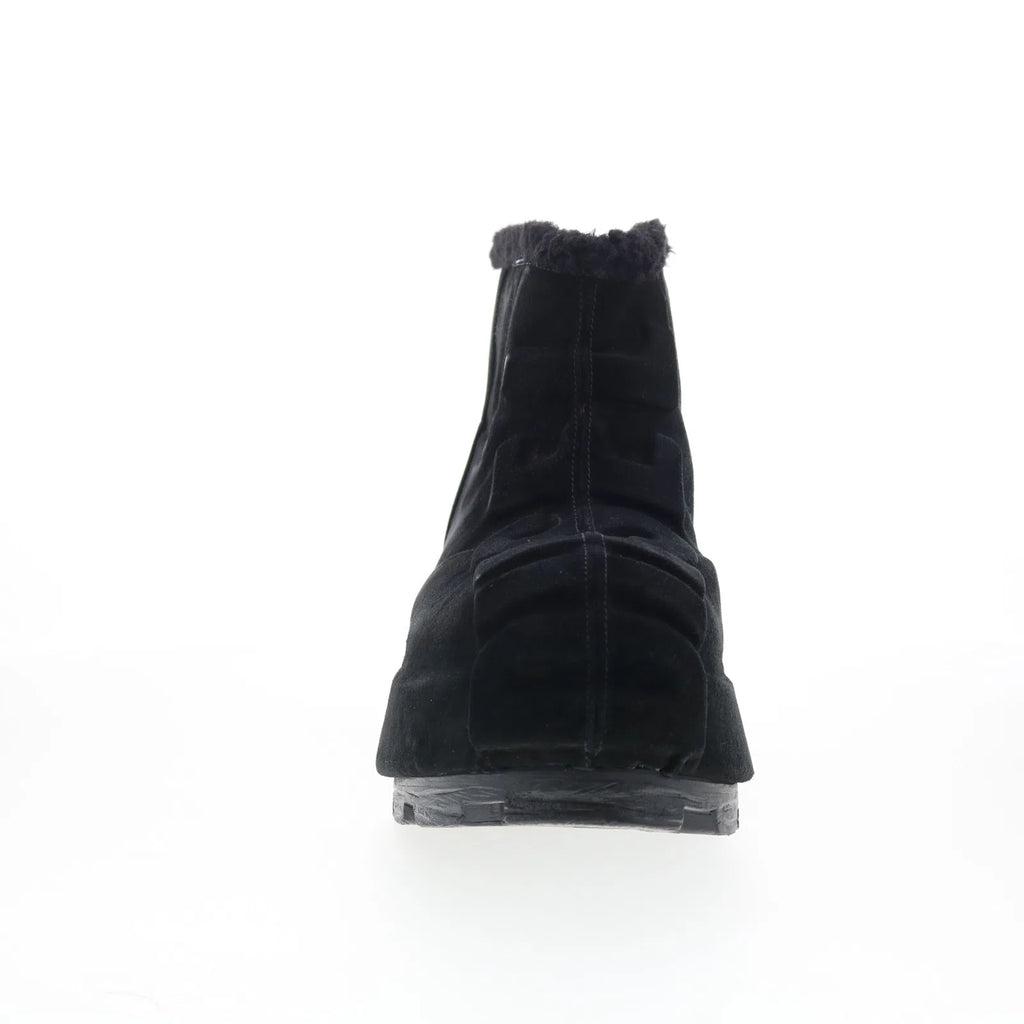 Md Boota Diesel D-Hammer CH MD Mens Black Suede Slip On Ankle Boots - Ruze Shoes