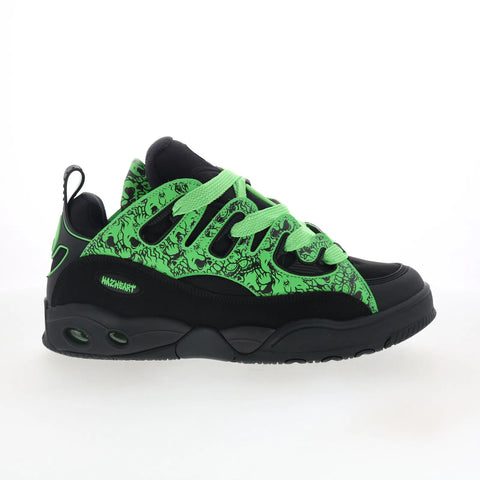 Osiris D3 E 1375 2939 Mens Black Synthetic Skate Inspired Sneakers Shoes