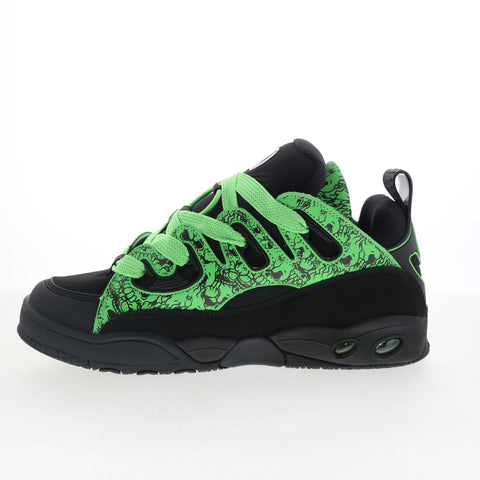 Osiris D3 E 1375 2939 Mens Black Synthetic Skate Inspired Sneakers Shoes