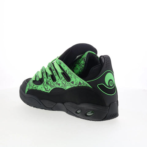 Osiris D3 E 1375 2939 Mens Black Synthetic Skate Inspired Sneakers Shoes