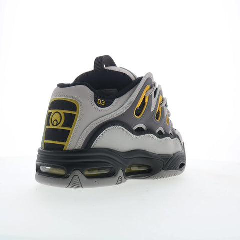 Osiris D3 2001 1141 2951 Mens Gray Synthetic Skate Inspired Sneakers Shoes
