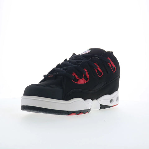Osiris D3 E 1375 1044 Mens Black Nubuck Skate Inspired Sneakers Shoes