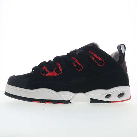 Osiris D3 E 1375 1044 Mens Black Nubuck Skate Inspired Sneakers Shoes
