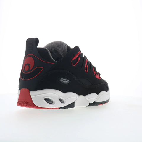Osiris D3 E 1375 1044 Mens Black Nubuck Skate Inspired Sneakers Shoes
