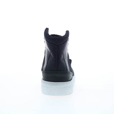 Harley-Davidson Rosemont D75000D Mens Black Leather Lifestyle Sneakers Shoes