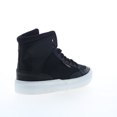 Harley-Davidson Rosemont D75000D Mens Black Leather Lifestyle Sneakers Shoes