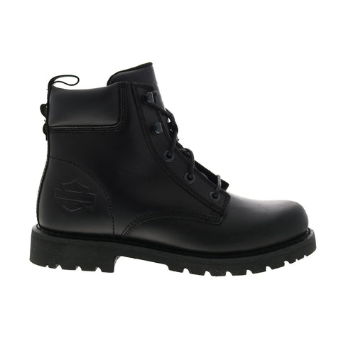 Harley-Davidson Beason D84652 Womens Black Leather Motorcycle Boots