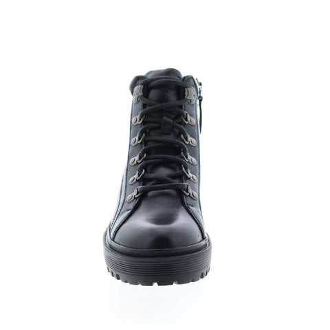 Harley-Davidson Dalwood 5" Lace D84743 Womens Black Leather Motorcycle Boots