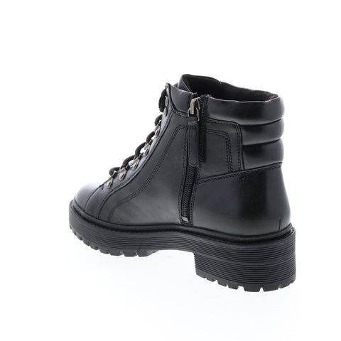 Harley-Davidson Dalwood 5" Lace D84743 Womens Black Leather Motorcycle Boots
