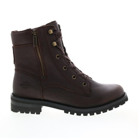 Harley-Davidson Nolana 6" D84767 Womens Brown Leather Motorcycle Boots