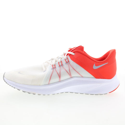 Nike Quest 4 DA1105-100 Mens White Mesh Athletic Running Shoes
