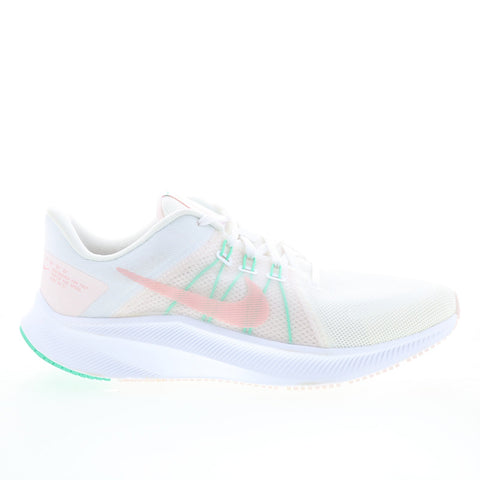 Nike Quest 4 DA1106-105 Womens Beige Mesh Athletic Running Shoes