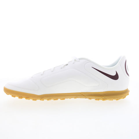 Nike Tiempo Legend 9 Club TF Turf Mens White Athletic Soccer Cleats Shoes