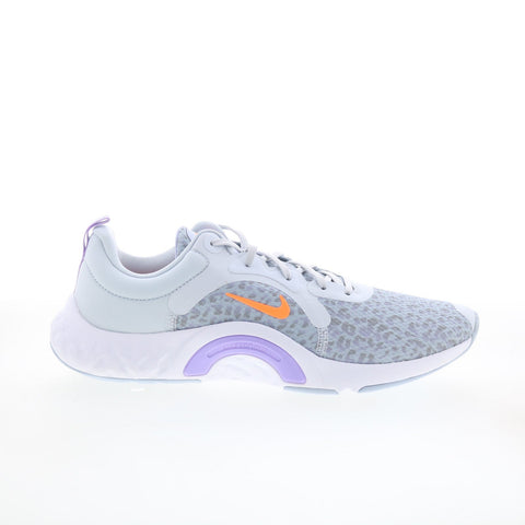 Nike Renew In-Season TR 11 Womens Gray Mesh Athletic Cross Training Shoes
