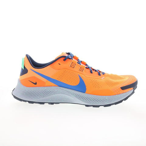 Nike Pegasus Trail 3 DA8697-800 Mens Orange Canvas Athletic Hiking Shoes