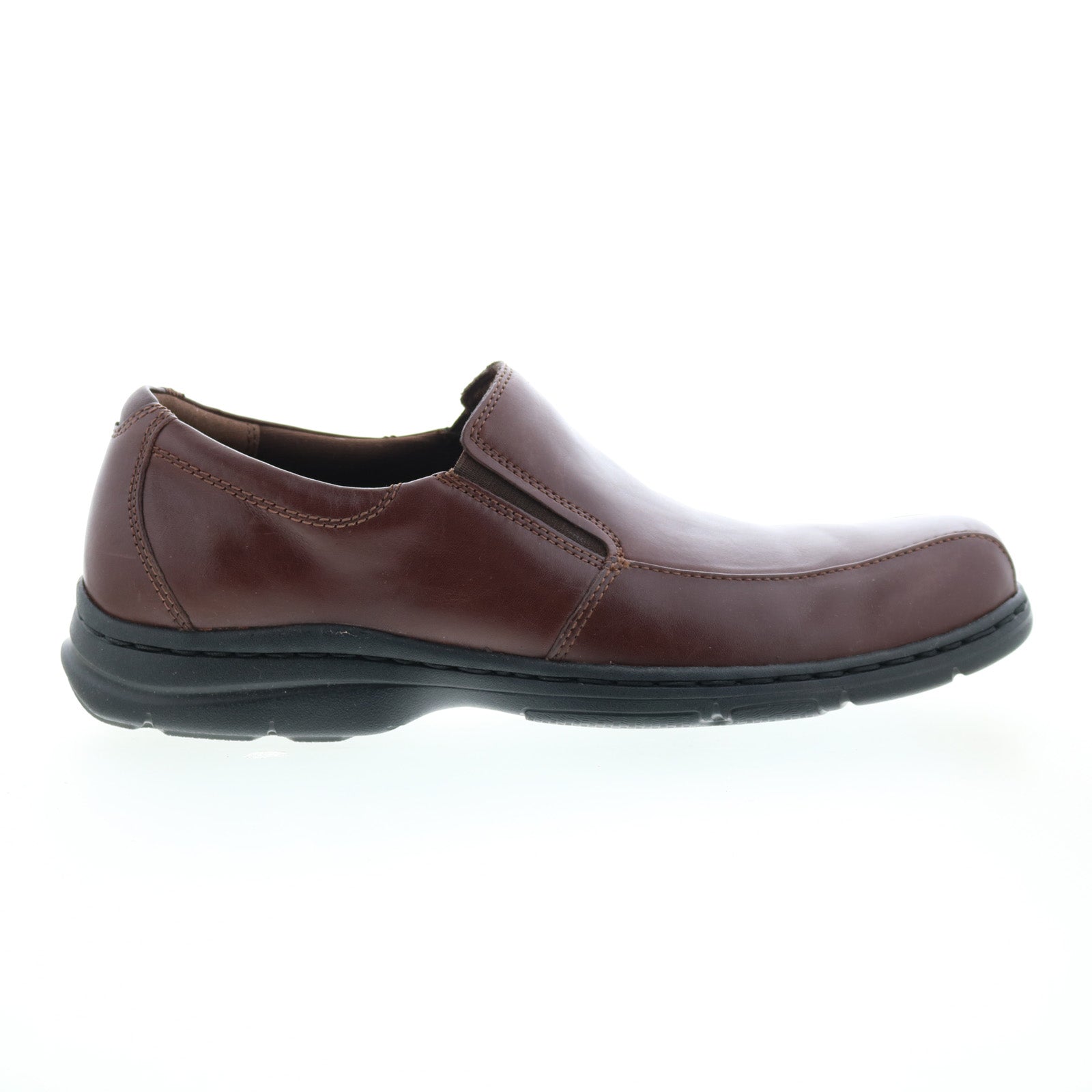 Dunham Men’s Blair Leather Slip On Brown WIDE Amazon.com | Dunham by New Balance Men main image 3