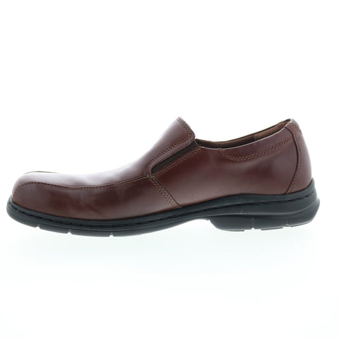 Dunham Blair DAA01BR Mens Brown Narrow Loafers & Slip Ons Casual Shoes