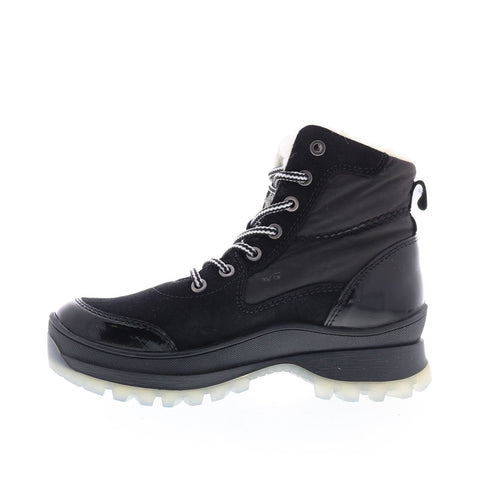 Bos. & Co. Dacks Womens Black Suede Lace Up Casual Dress Boots