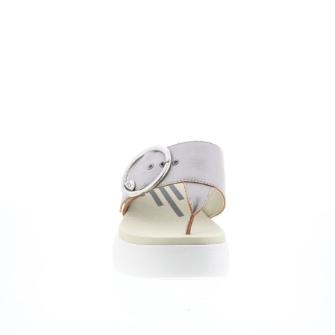 Fly London Dafi DAFI938FLY-005 Womens Gray Platform Sandals Shoes