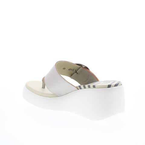 Fly London Dafi DAFI938FLY-005 Womens Gray Platform Sandals Shoes
