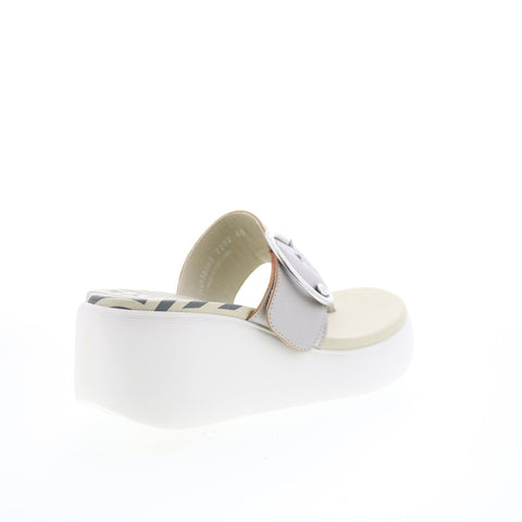 Fly London Dafi DAFI938FLY-005 Womens Gray Platform Sandals Shoes
