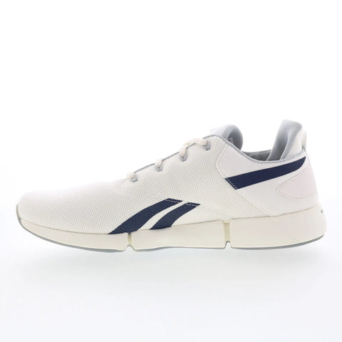 Reebok Dailyfit DMX Mens White Mesh Lace Up Lifestyle Sneakers Shoes