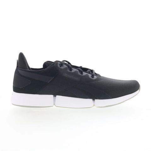 Reebok Dailyfit DMX Mens Black Canvas Lace Up Lifestyle Sneakers Shoes