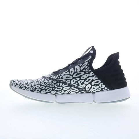 Reebok Dailyfit Womens Black Canvas Lace Up Lifestyle Sneakers Shoes