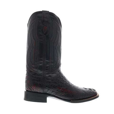 Ferrini Caiman TL S-Toe 1049308 Mens Wide Brown Cowboy Western Boots