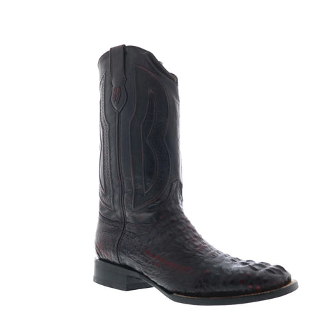 Ferrini Caiman TL S-Toe 1049308 Mens Wide Brown Cowboy Western Boots