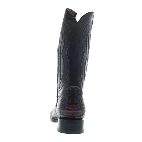Ferrini Caiman TL S-Toe 1049308 Mens Wide Brown Cowboy Western Boots