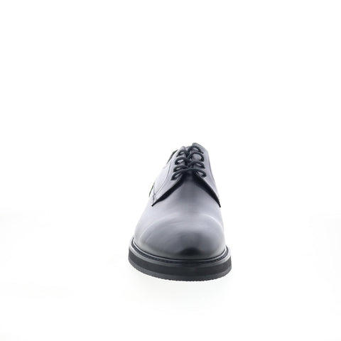 Studio Belvedere Dalton Mens Black Oxfords & Lace Ups Plain Toe Shoes