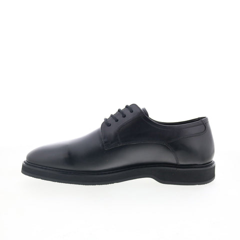 Studio Belvedere Dalton Mens Black Oxfords & Lace Ups Plain Toe Shoes