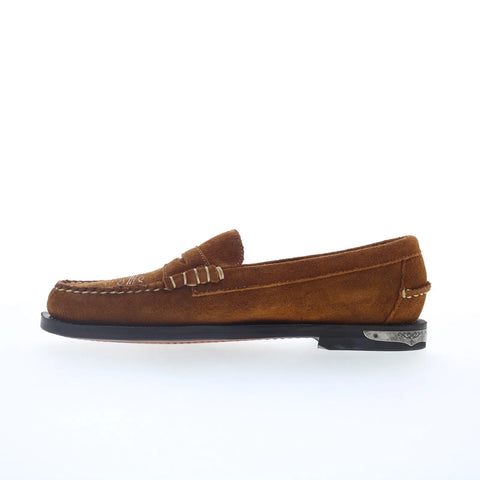 Sebago Dan Dallas 78118ZW-907 Womens Brown Loafers & Slip Ons Penny Shoes
