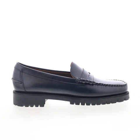 Sebago Dan Lug 7002IJ0-908 Womens Blue Loafers & Slip Ons Penny Shoes