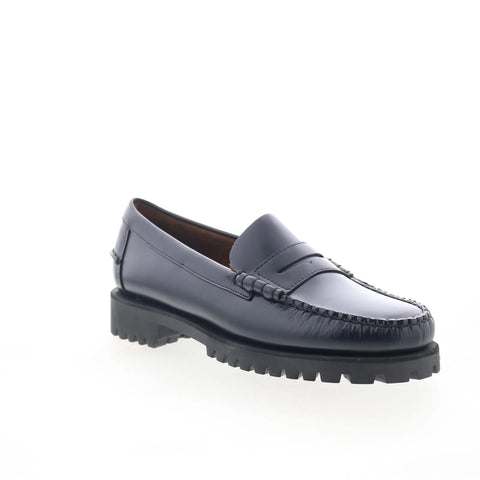 Sebago Dan Lug 7002IJ0-908 Womens Blue Loafers & Slip Ons Penny Shoes