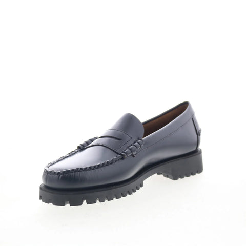Sebago Dan Lug 7002IJ0-908 Womens Blue Loafers & Slip Ons Penny Shoes