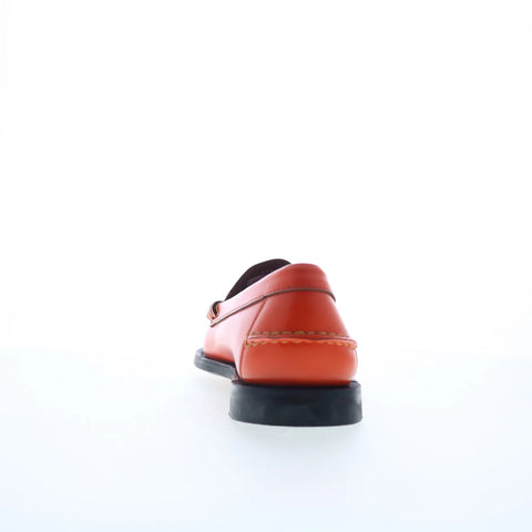 Sebago Dan Orange 72128CW-A88 Womens Orange Loafers & Slip Ons Penny Shoes