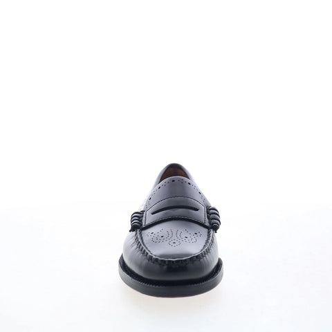 Sebago Dan Perf 73116CW-902 Womens Black Loafers & Slip Ons Penny Shoes