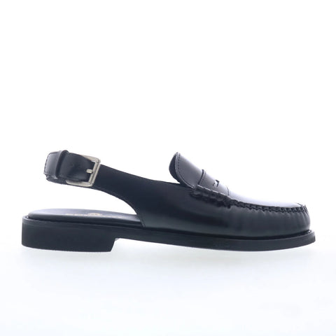 Sebago Dan Sandal Polaris 771144W-902 Womens Black Slingback Sandals Shoes