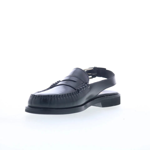 Sebago Dan Sandal Polaris 771144W-902 Womens Black Slingback Sandals Shoes