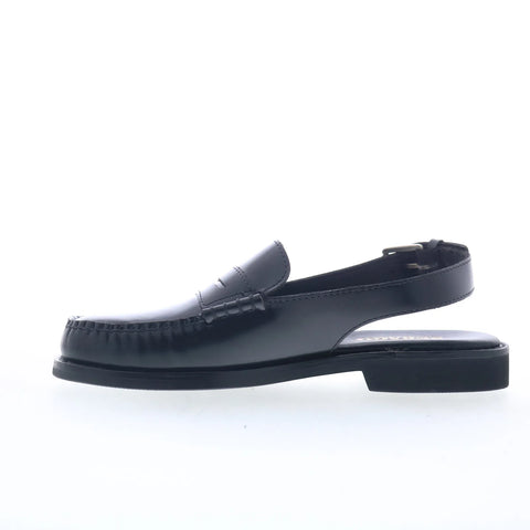 Sebago Dan Sandal Polaris 771144W-902 Womens Black Slingback Sandals Shoes