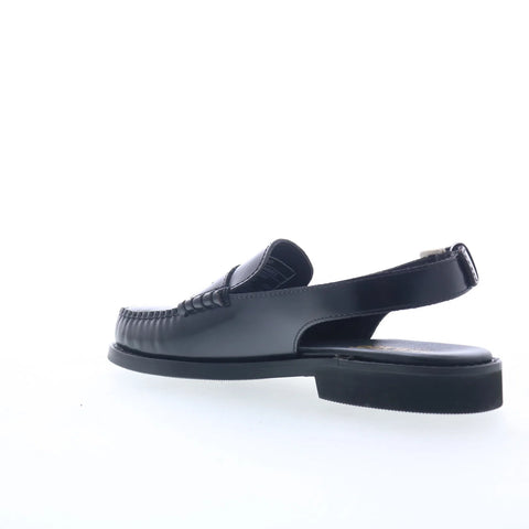 Sebago Dan Sandal Polaris 771144W-902 Womens Black Slingback Sandals Shoes